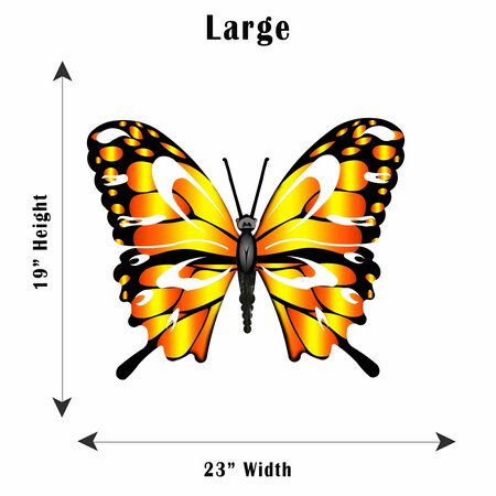 Next Innovations Large Butterfly Animal Wall Art 101410007-ANIMAL